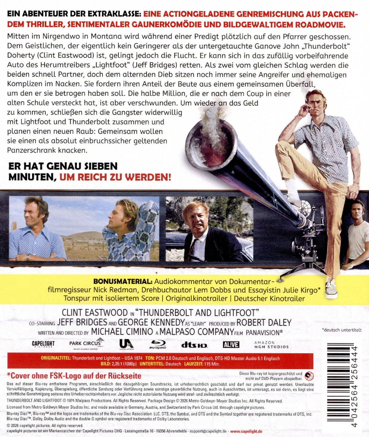Thunderbolt And Lightfoot (ej svensk text) (Blu-ray) - 2