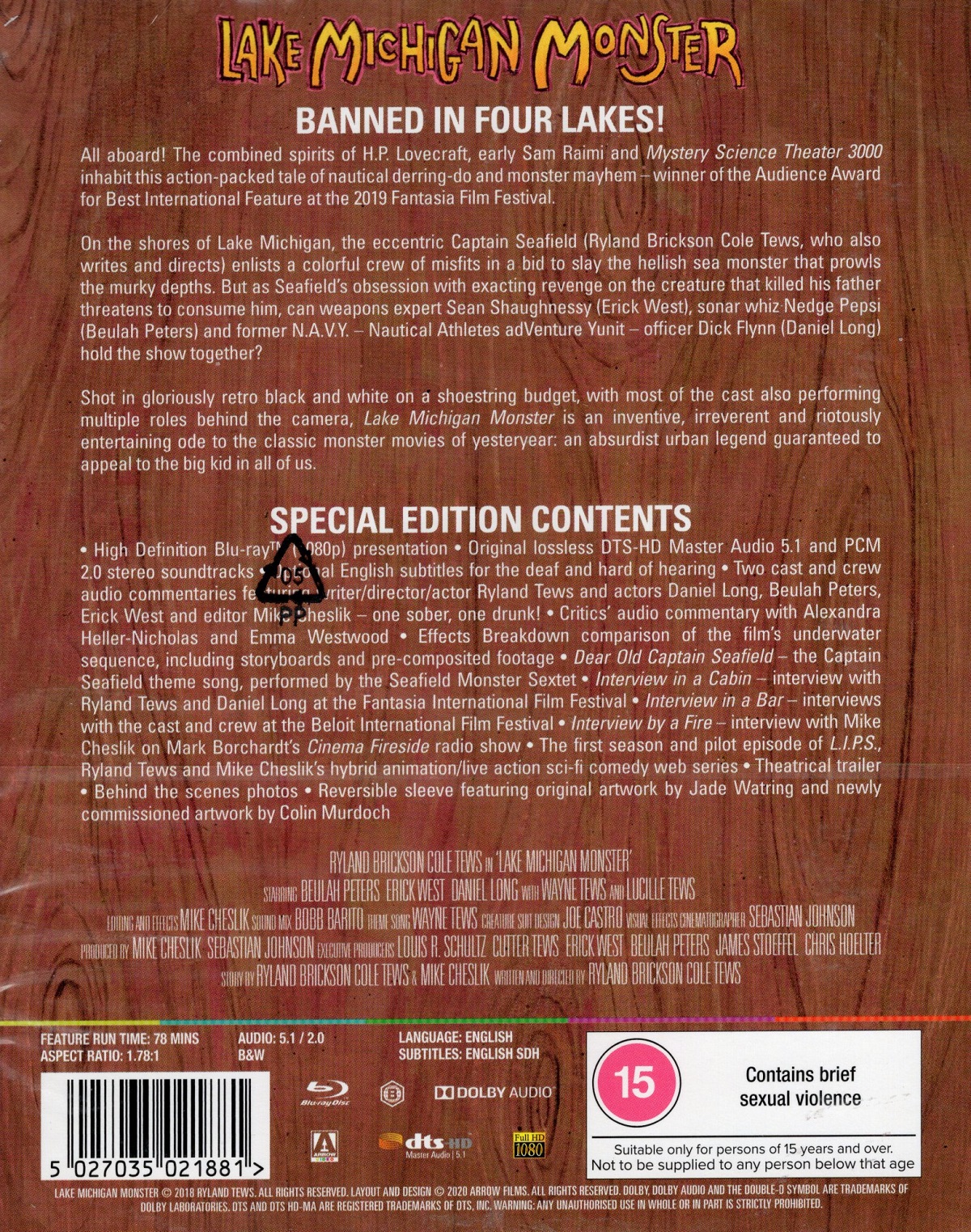 Lake Michigan Monster (ej svensk text) (Blu-ray) - 2