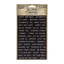 Tim Holtz Idea-Ology Label Stickers