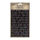 Tim Holtz Idea-Ology Label Stickers