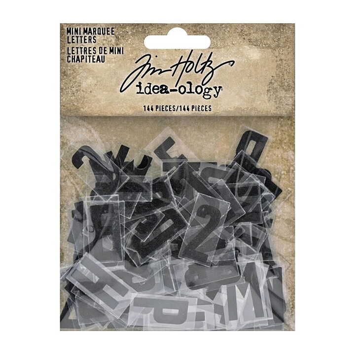 Tim Holtz Idea-Ology Mini Marquee Letters