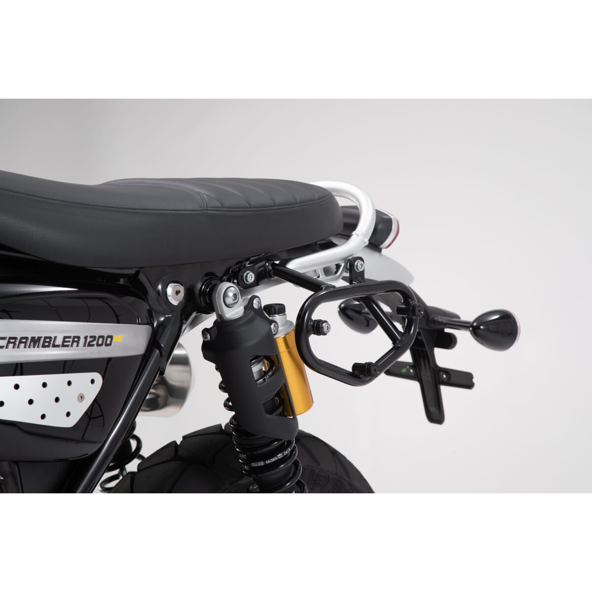 Väskhållare vänster till Triumph Scrambler 1200