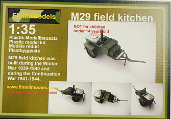 FinMilModels M29 Field Kitchen 1:35