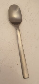 Spoon brushed steel