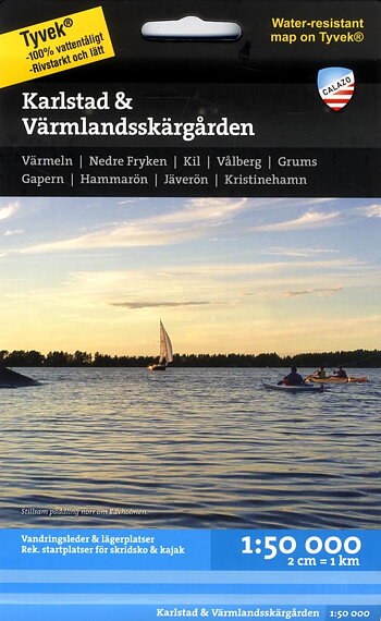 Karlstad & Värmlandsskärgården 1:50.000