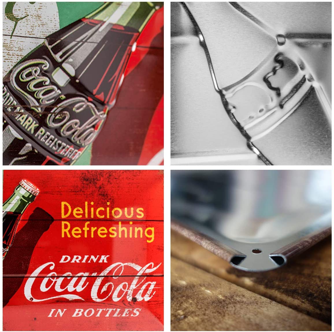 Skylt - Delicious Refreshing Coca-Cola - 3
