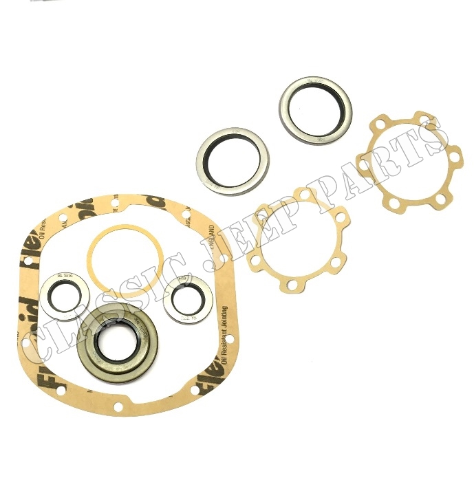 Kit with all gaskets oilseals rear axle WILLYS MB FORD GPW
