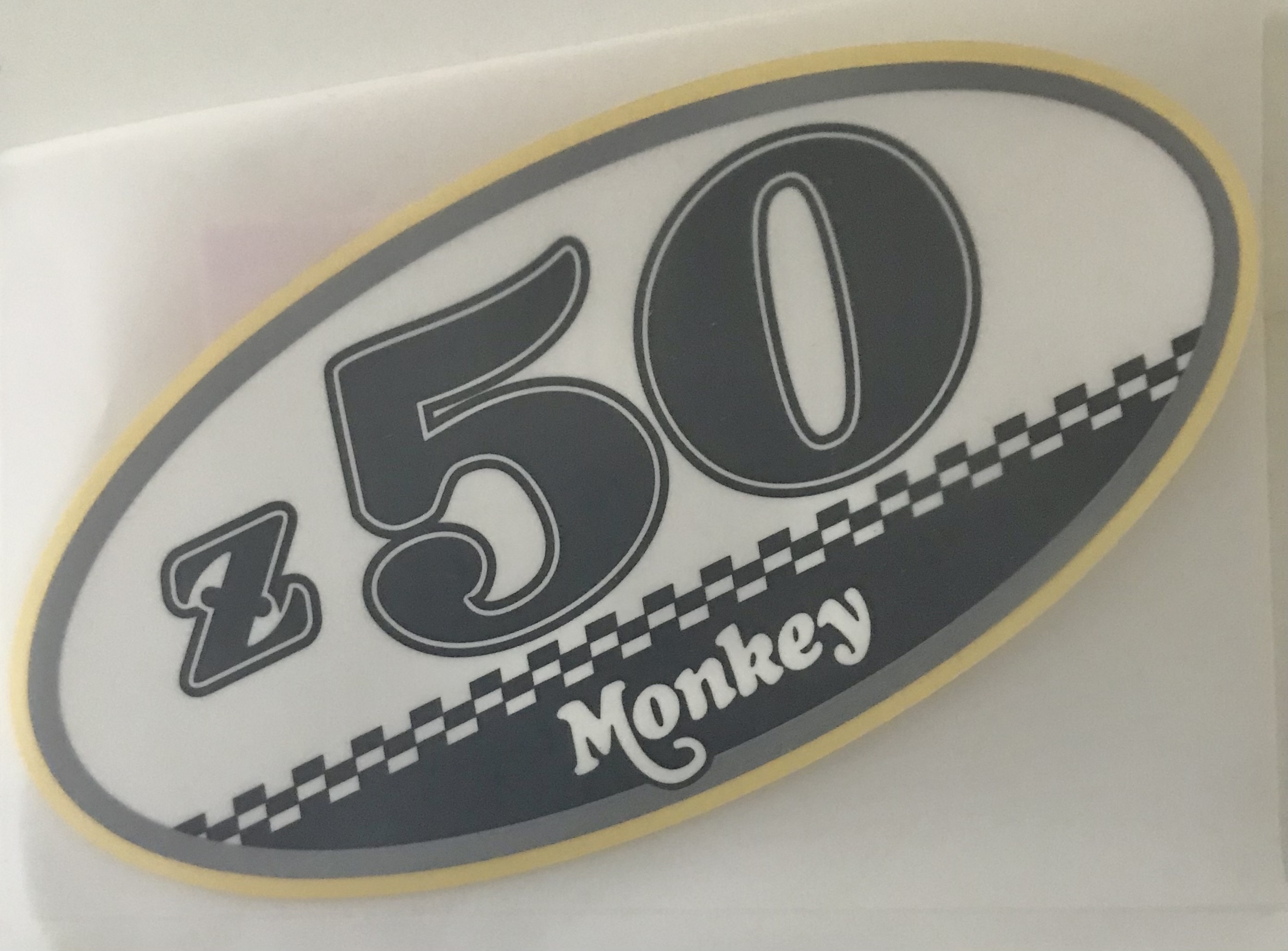 Monkey Z50 decal sidecover