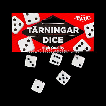 Tärningar 5-pack - TACTIC