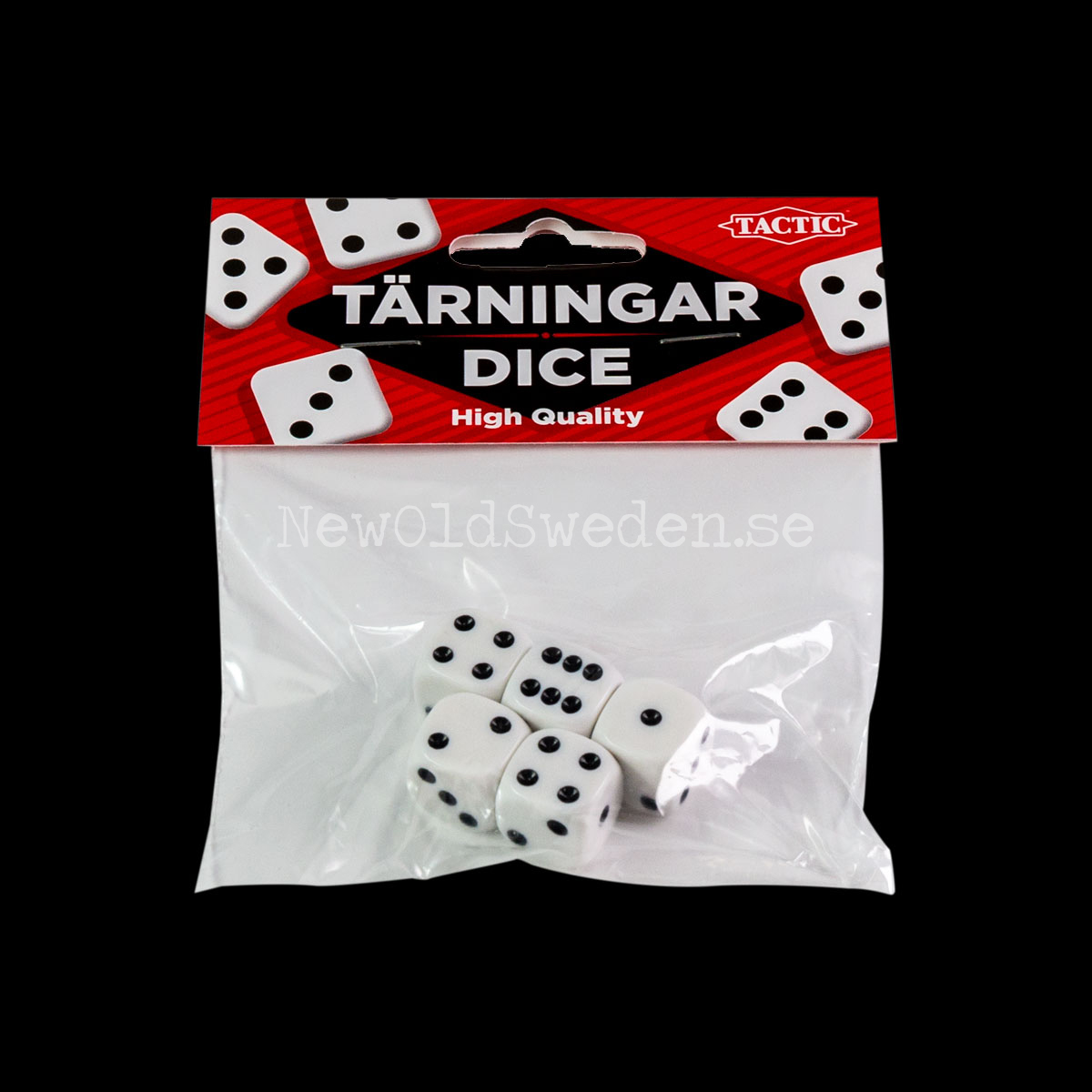 Tärningar 5-pack - TACTIC
