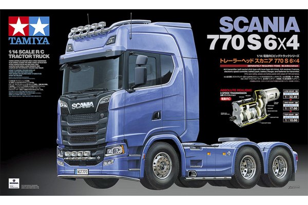 Tamiya 56368 Scania 770 S 6x4 1/14 R/C - 2