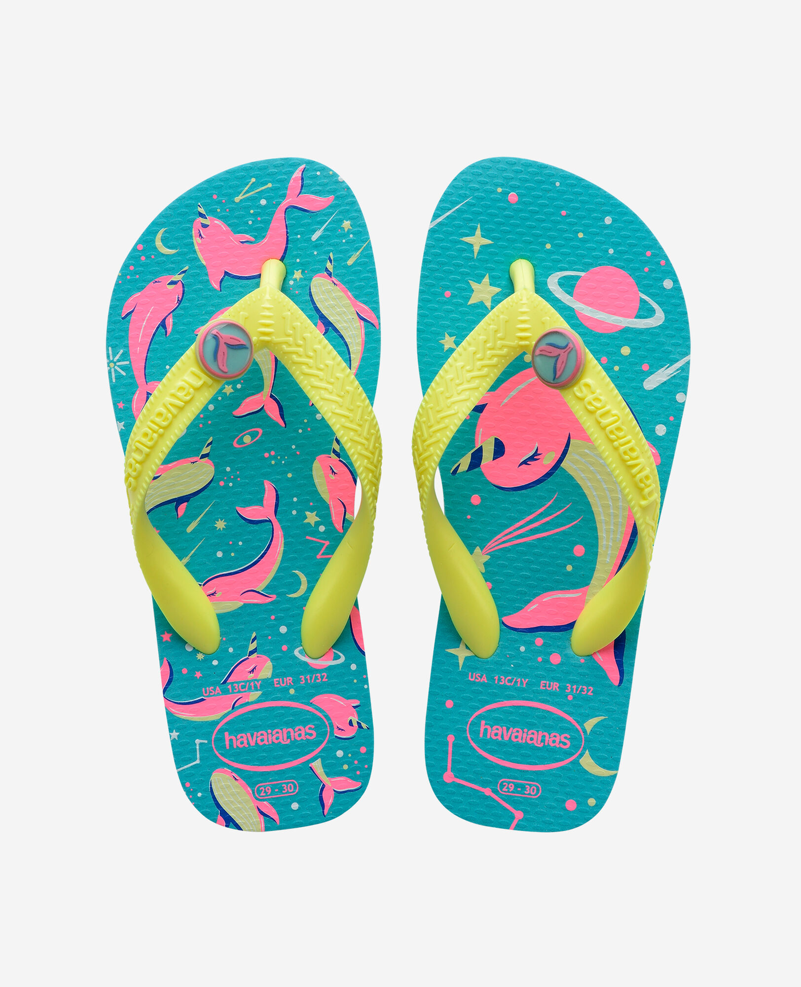 Havaianas Flip Flops Kids Fantasy Blå 29/30