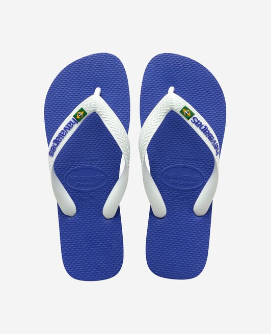 Havaianas Flip Flops Kids Brazil Logo Blå 31/32 - 2