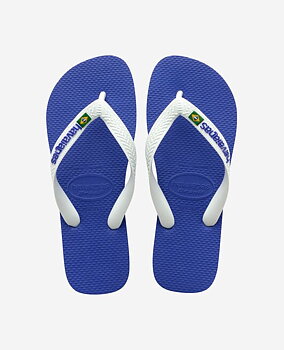 Havaianas Flip Flops Brazil Logo Blå 33/34