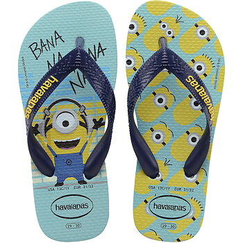 Havaianas Flip Flops Kids Minions Blå 29/30