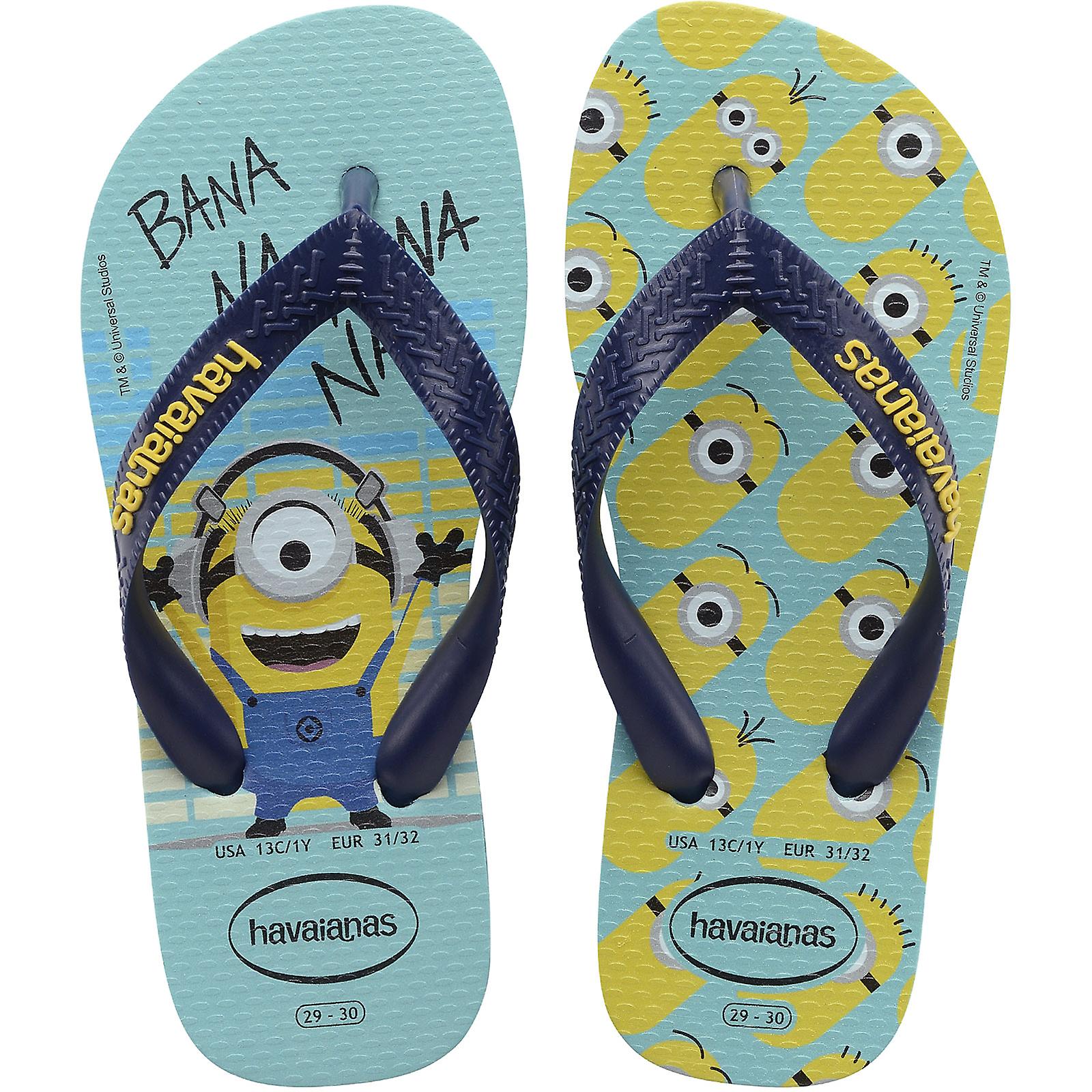 Havaianas Flip Flops Kids Minions Blå 31/32