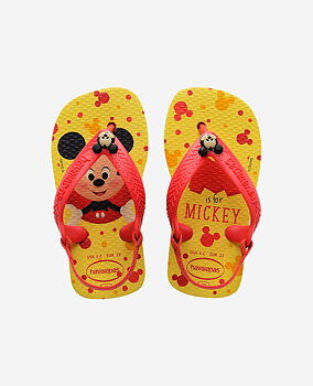 Havaianas Flip Flops Baby Disney Classic Lemon s21