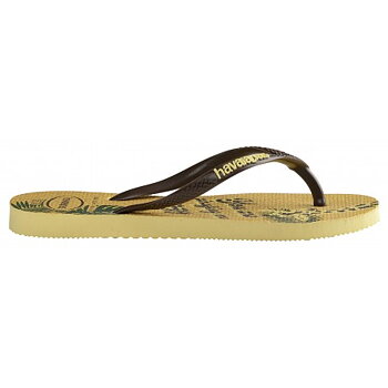 Havaianas Flip Flops Kids Slim Glitter Gul 27/28