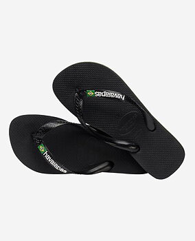Havaianas Flip Flops Brazil Logo Svart 41/42