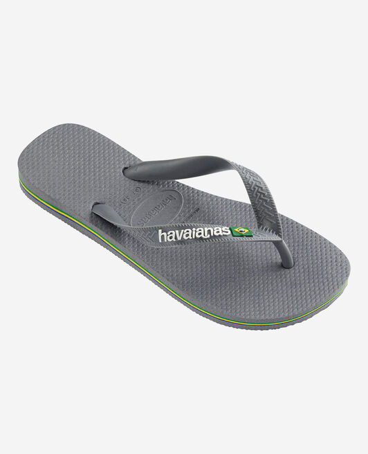 Havaianas Flip Flops Brazil Logo Grå 45/46