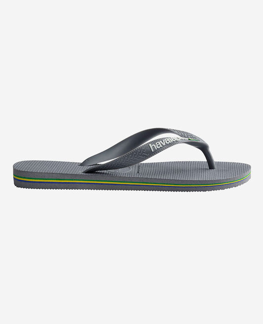 Havaianas Flip Flops Brazil Logo Grå 45/46 - 4