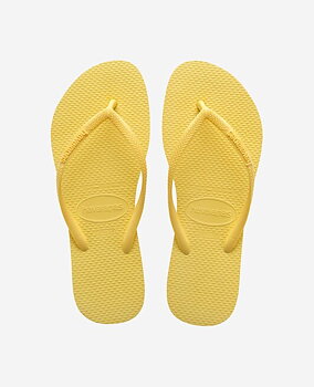 Havaianas Flip Flops Slim, Gul 37/38