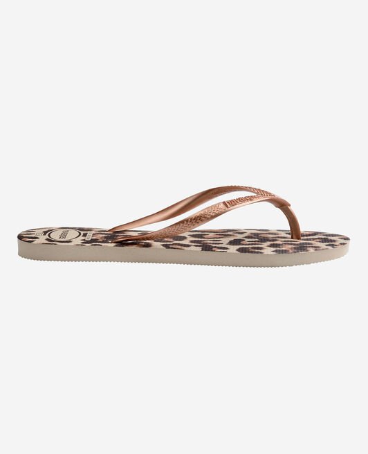 Havaianas Flip Flops Slim Animals Beige 37/38 - 3