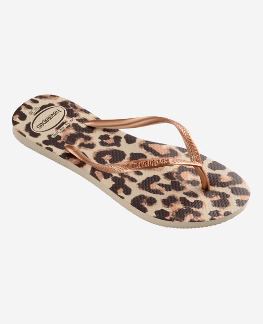 Havaianas Flip Flops Slim Animals Beige 37/38 - 4