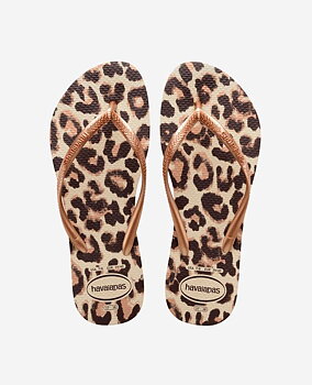 Havaianas Flip Flops Slim Animals Beige 37/38