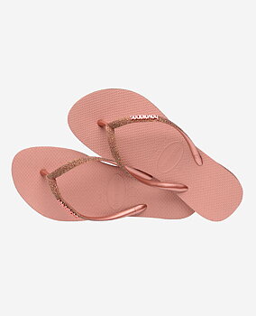 Havaianas Flip Flops Slim Sparkle, Rosa 39/40