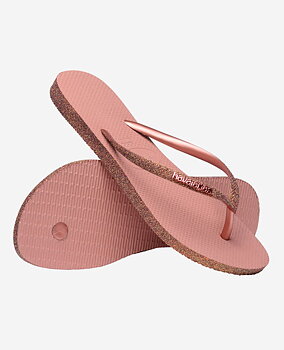 Havaianas Flip Flops Slim Sparkle, Rosa 41/42