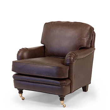 Romeo Armchair low leather - Norell