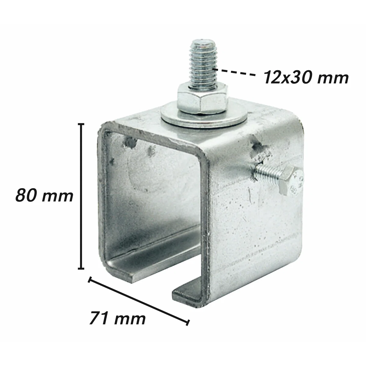 HÅLLARE TILL 60X68MM SKENA - 2