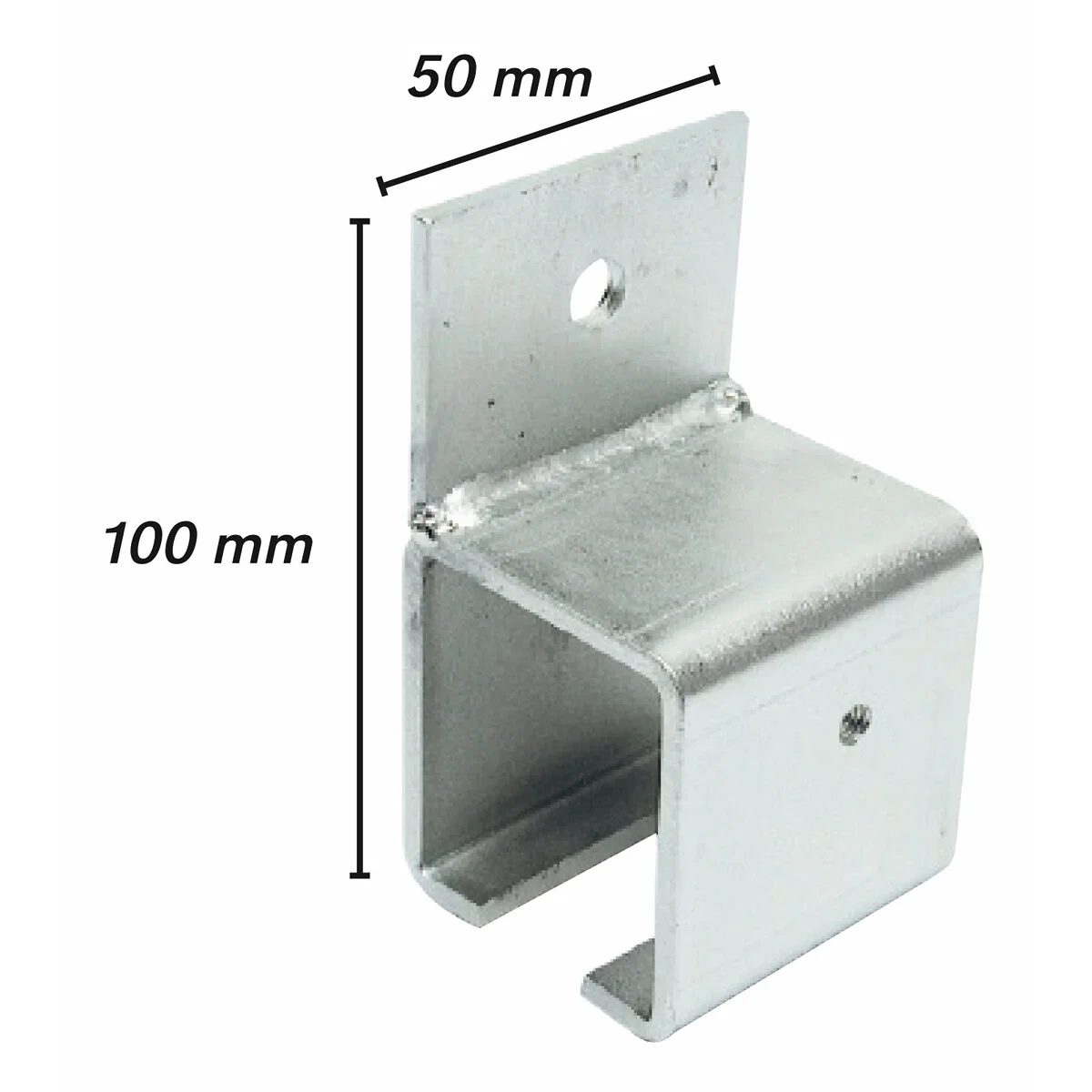 VÄGGHÅLLARE TILL 41X41MM SKENA - 2