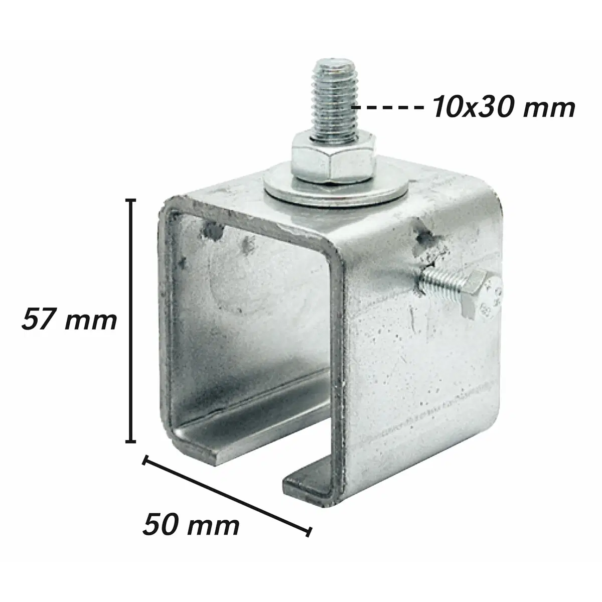 HÅLLARE TILL 41X41MM SKENA - 2