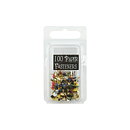 Creative Impressions Mini Brads - Round Primary