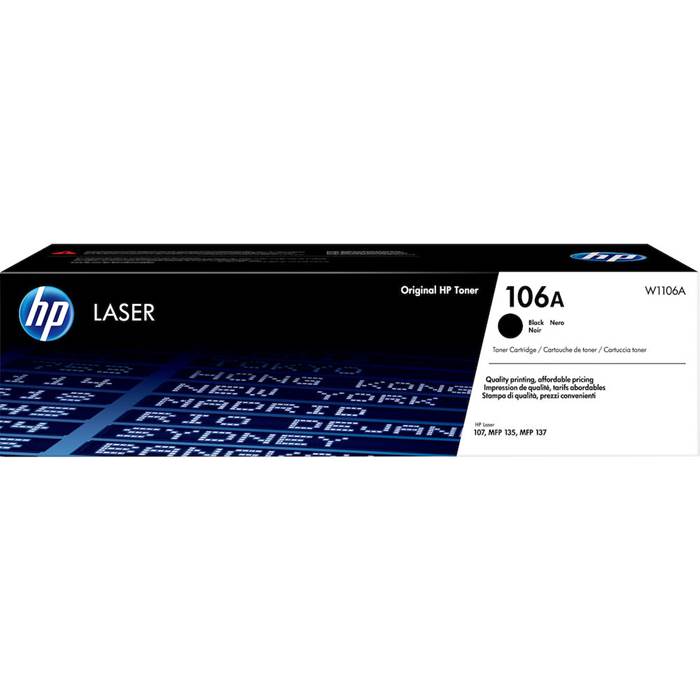 Toner HP 106A black 1K toner