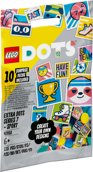 LEGO 41958 DOTS – lisäsarja 7 – URHEILU