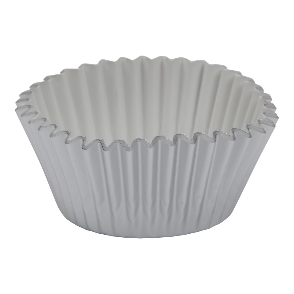 Cake cups, muffinsformar Silver 12-pack