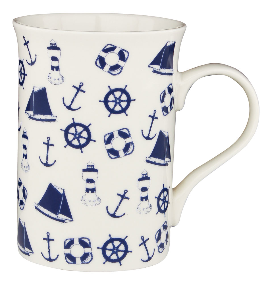 Mugg - Nautical vit
