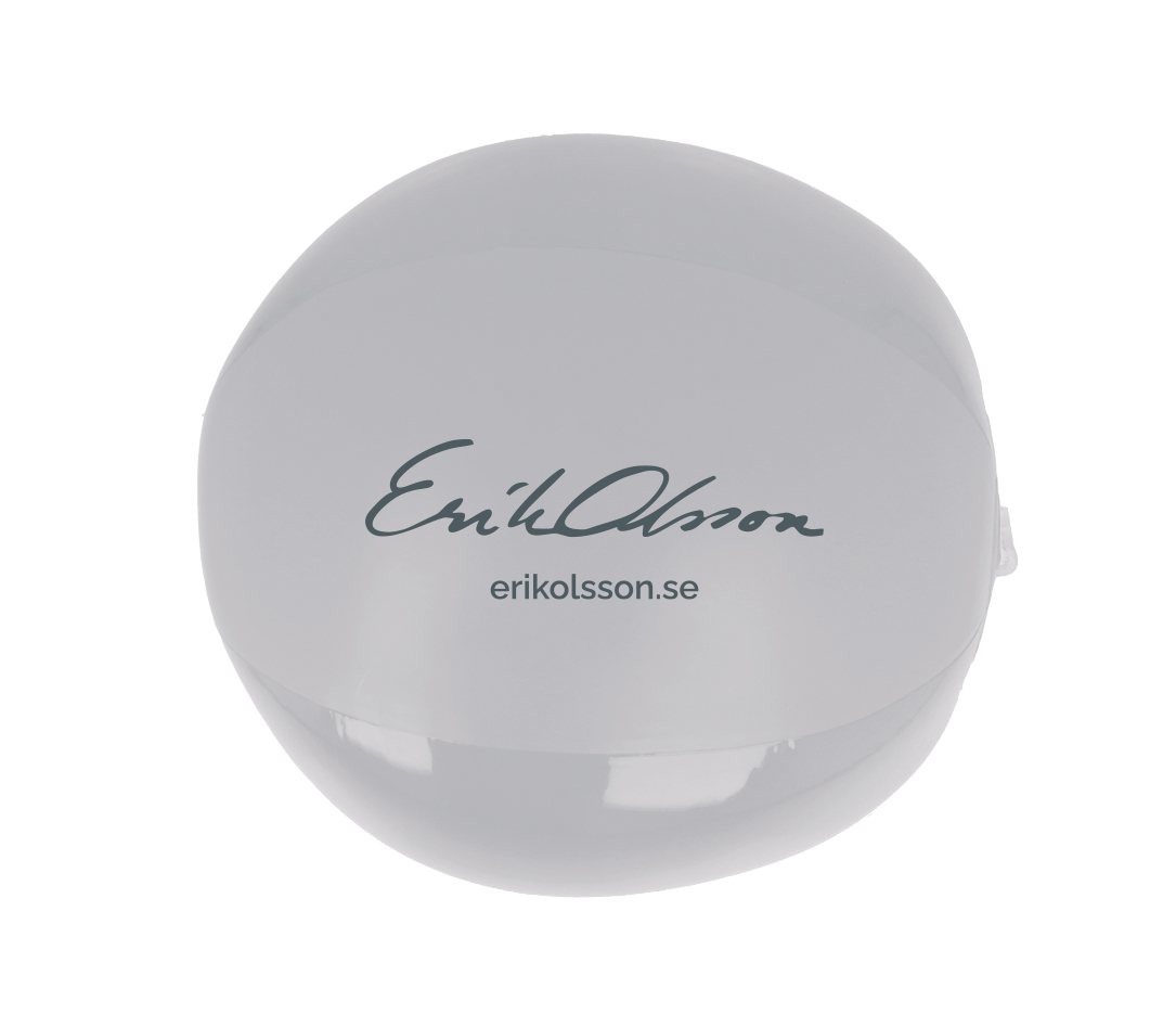 Badboll vit/transparent