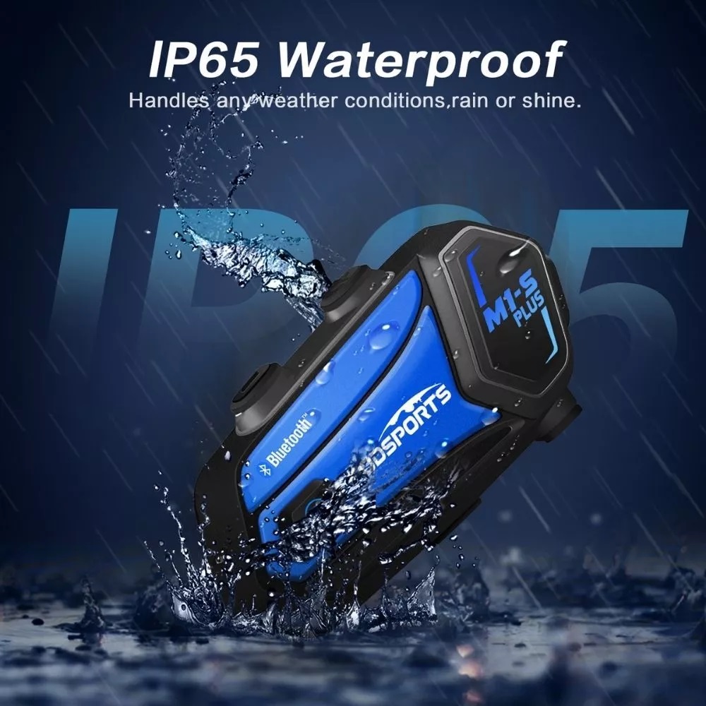 Fodsports M1-S Pro Hjelm Bluetooth Intercom | 2-pakke - 7