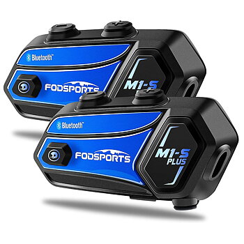 Fodsports M1-S Pro Hjälm Bluetooth Intercom | 2-pack