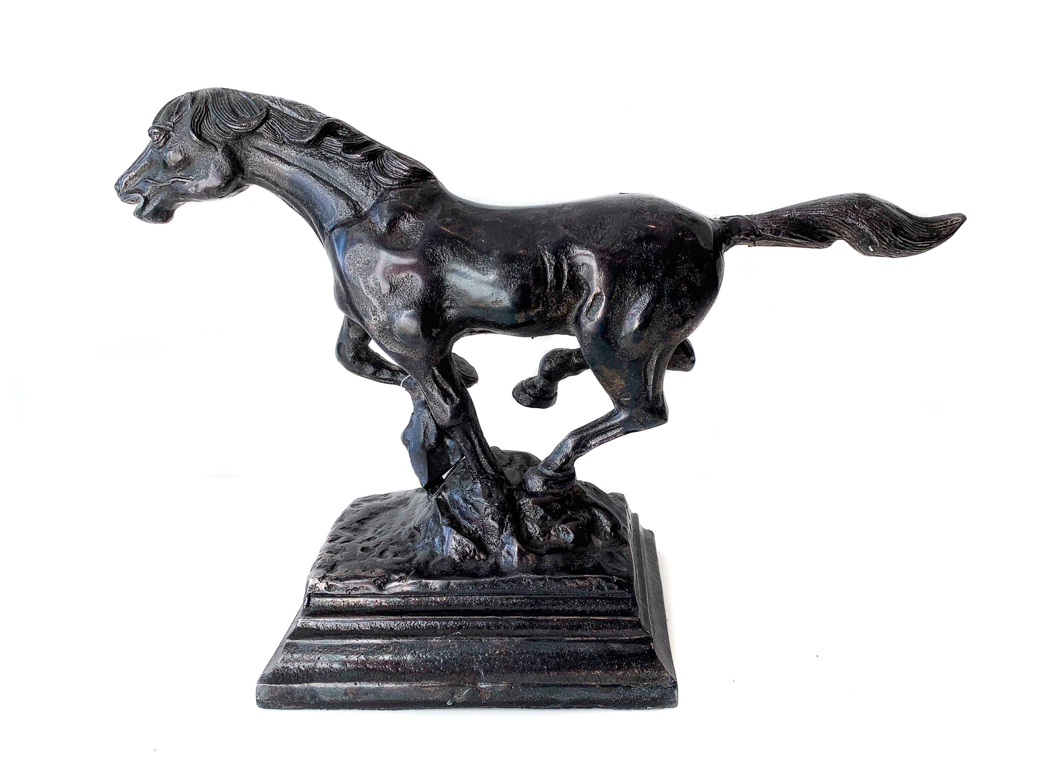 THG Hästskulptur Svart