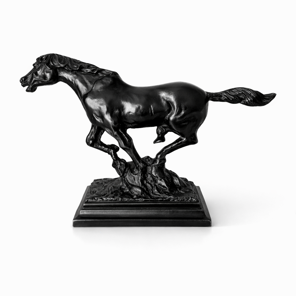 THG Horse Sculpture Black