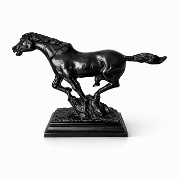 THG Horse Sculpture Black