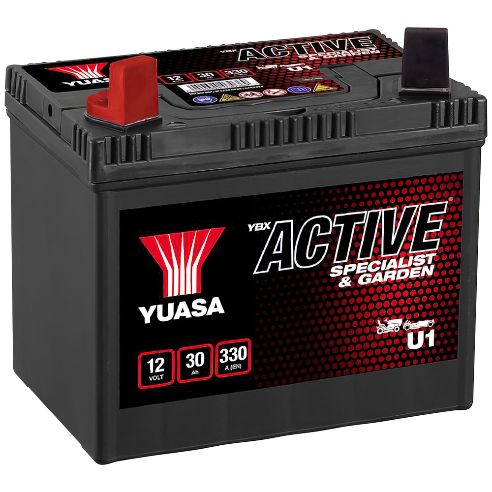 BATTERI YUASA U1  30AH +- 194X126X183
