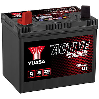 BATTERI YUASA U1  30AH +- 194X126X183