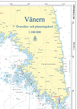 Übersichtskarte Vänern