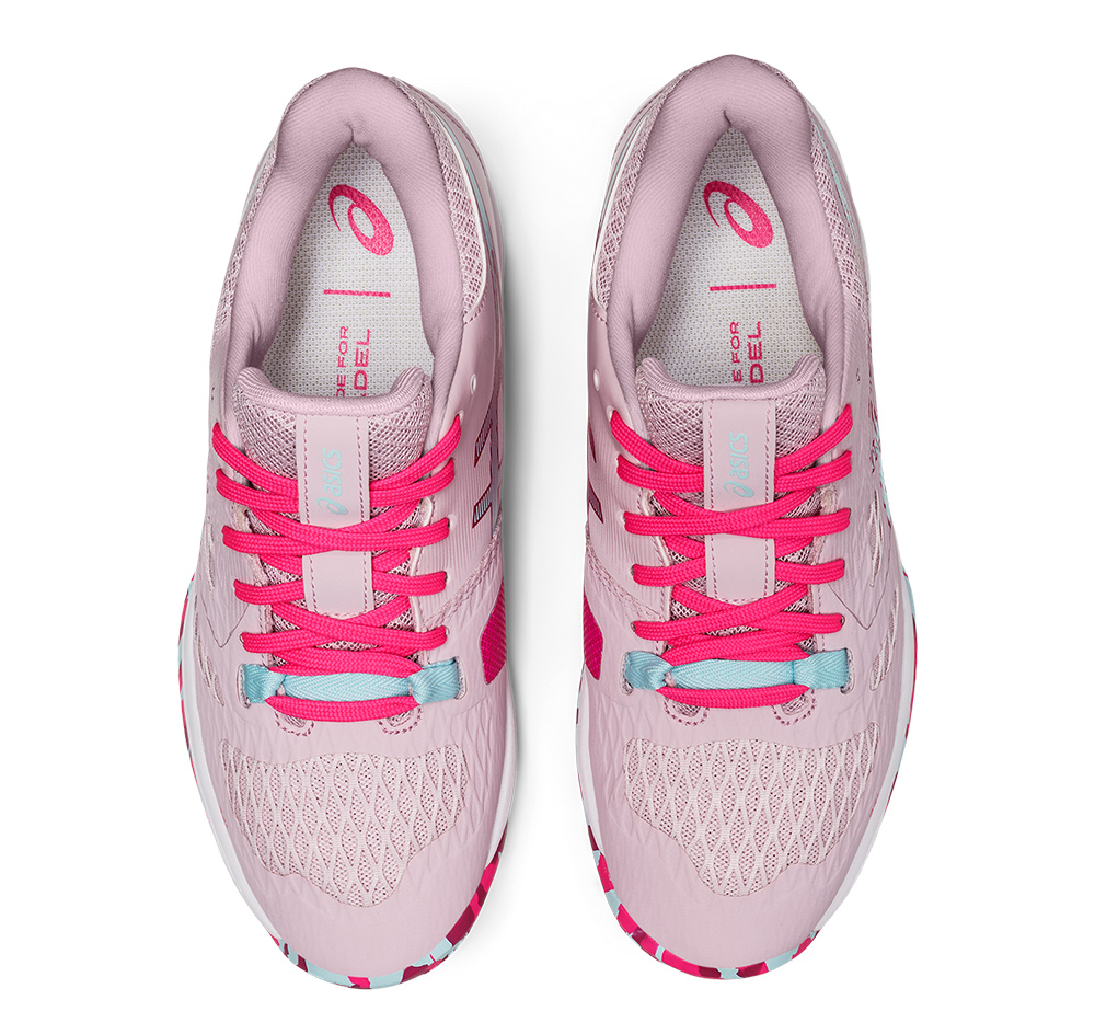 Asics Padel Lima FF W barely rose/clear blue - 5